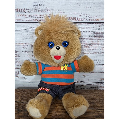 Vtg teddy ruxpin talking bear - ruxpin,