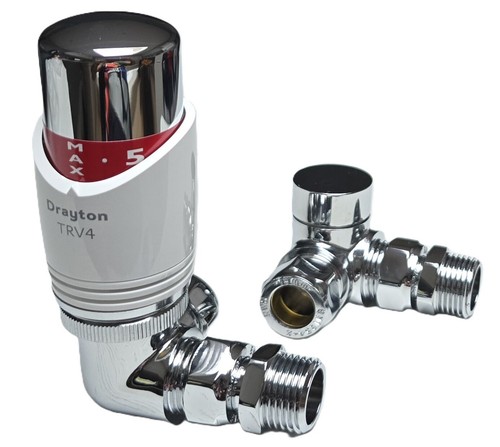 Corner thermostatic towel rail - thermostatic,