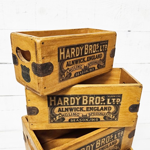 Vintage fishing box hardy - hardy, bros