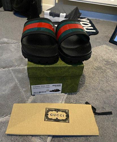 Gucci men black rubber - gucci, men’s