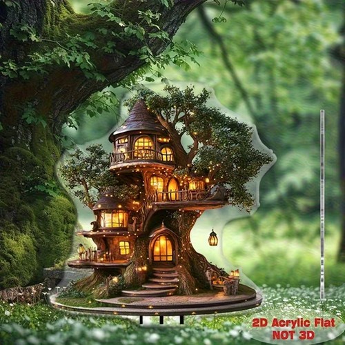 Enchanting fairy tree house - fairy,