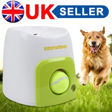 Automatic Pet Ball Launcher Toy Interactive Fetch Chucker Thrower For Dog/Cat 