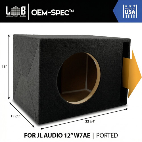 Ported mdf enclosure - ported,