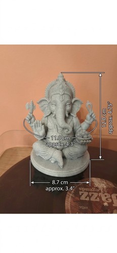 Lord ganesha stone effected - lord,
