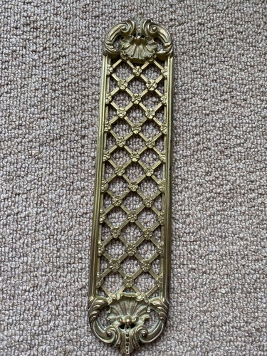 Vintage brass pierced - vintage,