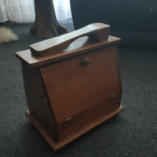 Vintage wooden shoe shine - vintage,