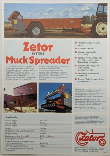 Original zetor system - original, muck