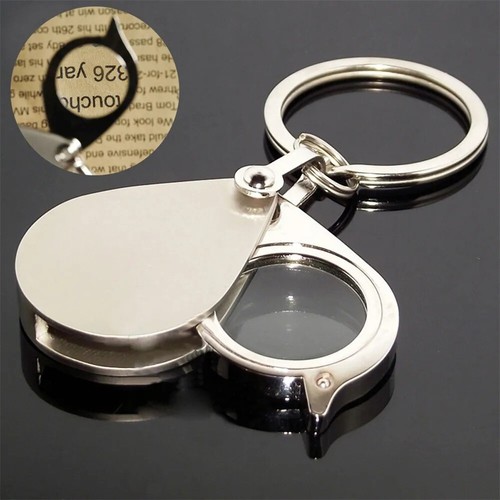 Portable 10x folding - key, ring
