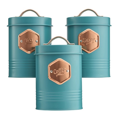Tea coffee sugar - sugar, canisters