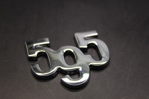 2pc set 595 chrome silver - silver, rear