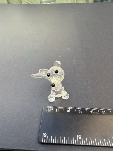 Genuine swarovski crystal dog - genuine,