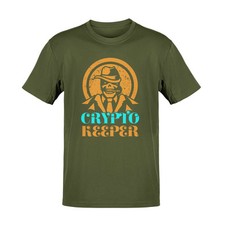 Crypto Keeper Bitcoin T-Shirt Cryptocurrency Enthusiast Tee Crypto Investor Gift