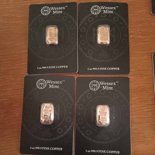 Wessex mint 1oz copper - 4,