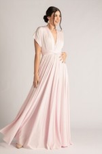 PASTEL PINK BRIDESMAID DRESS