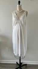 Vtg Plus Size White Negligee