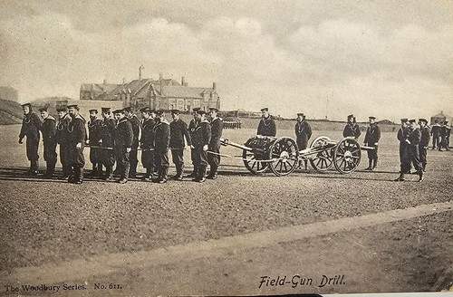 Antique postcard royal navy - antique,