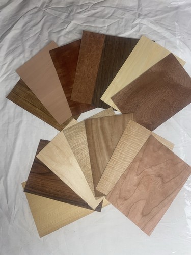 Wood veneer mixed pack - ., set