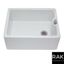 RAK Jeneifer Ceramic Farmhouse Belfast Kitchen Sink with Weir Overflow GOSINK8