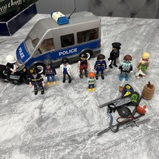 PLAYMOBIL POLICE MINI BUS With