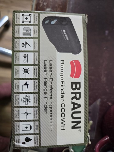Braun 600 laser range - wh,