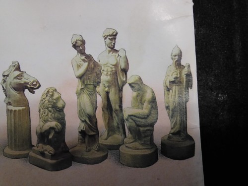 Chess set molds classical