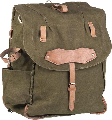 Romanian army canvas rucksack - romanian,
