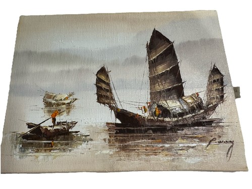 Wong signed junk fishing - p,