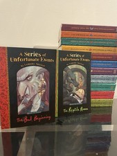 Lemony Snicket A Series of Unfortunate Events Book Set 1 - 13 + Autobiography