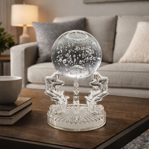 Crystal glass bubble - glass,