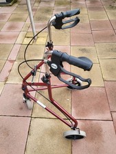 Drive 3 Wheel Walker Aid with Brakes Adjustable Height,  7inch Wheels