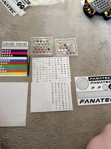 Fanatec buttons and - buttons,