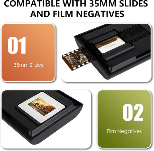 Mobile film scanner - film, slide