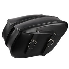 MPW Custom Leather Pannier Saddlebags 52x18x28cm