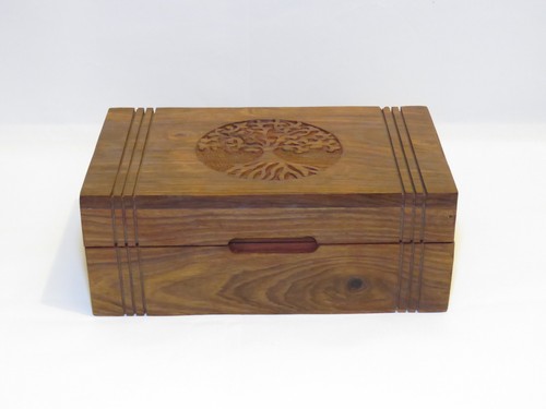 Wooden tea box compartment - tea,