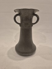 Arts Crafts Hammered Pewter