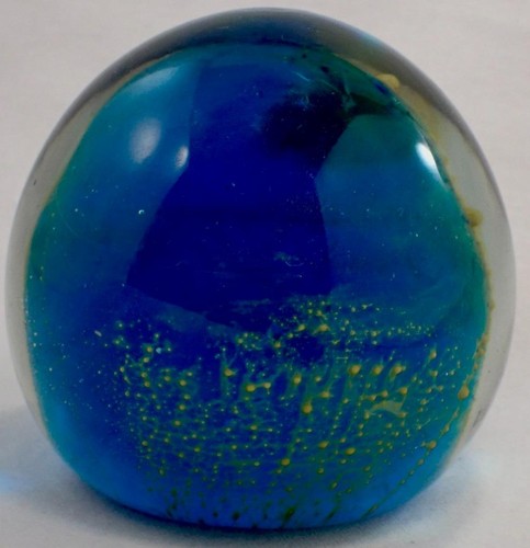 Mdina glass paperweight malta - mdina,
