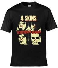The 4 Skins 'Yesterdays Heroes' T shirt Skinhead Oi Punk  - Various sizes
