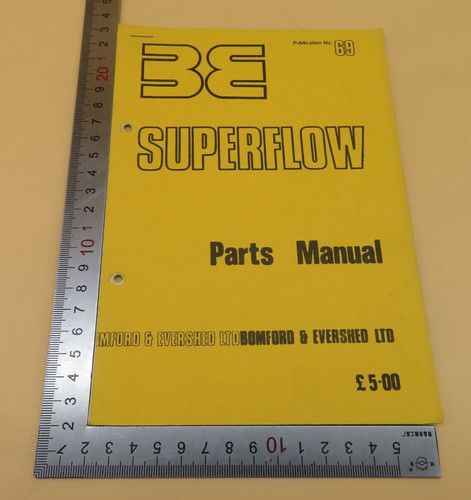 Superflow parts manual - superflow,