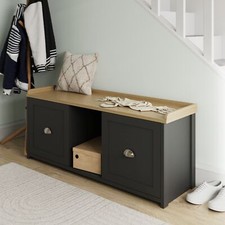Lancaster 2 Door Shoe Bench