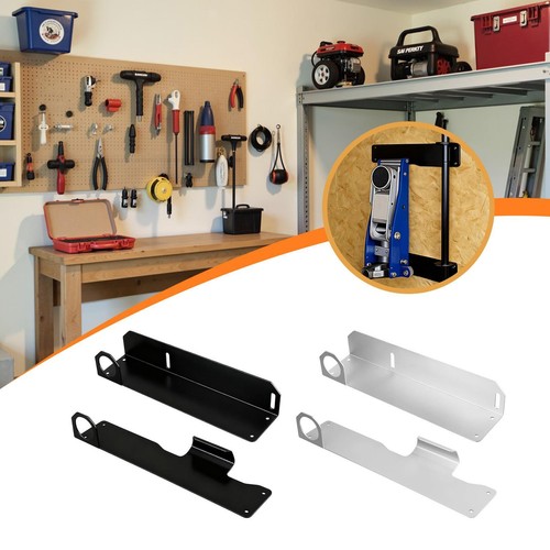 Wall mounted floor jack stand - mounted,