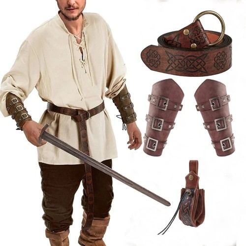 5pcs men renaissance costume - renaissance,