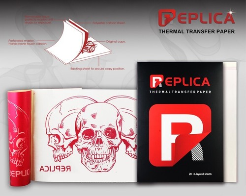 Replica red tattoo thermal - tattoo,