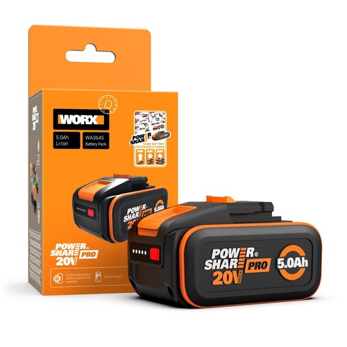 Worx powershare cordless 0ah - worx, 5.0ah
