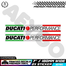 2x DUCATI PERFORMANCE Vinyl