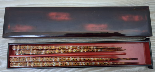 Japanese ornate lacquered