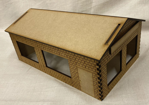 Commercial building mdf - mdf, model