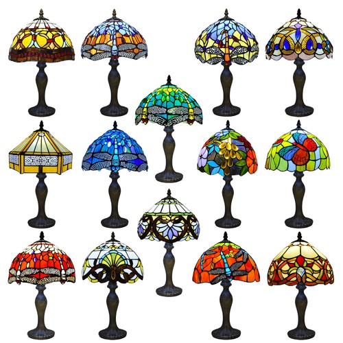 Multicolor tiffany table - multicolor,