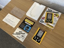 Boxed Grandstand Mini Munchman 1981 LCD Game - Working -❄️🎁Xmas Gift Idea🎁❄️