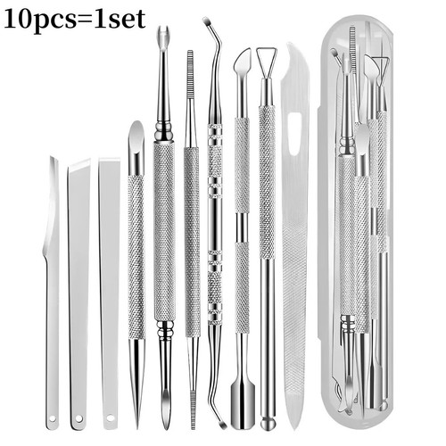 10pcs stainless steel pedicure - 10pcs,