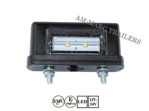 Led number plate light lamp - plate,